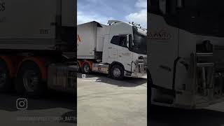 Reversing double trailers in Australia [upl. by Yrram]