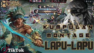 KUMPULAN MONTAGE LAPULAPU MOBILE LEGEND TERBARU TIKTOK 2023  😎🔥mobilelegends mlbb lapulapu [upl. by Grishilda676]