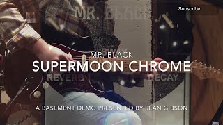 Mr Black  SuperMoon Chrome Modulated Reverb FULL DEMO with Sean Gibson of The Noise Reel [upl. by Enihpad169]