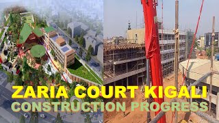 Zaria Court Kigali ya Masai Ujiri imirimo irarimbanyije  Zaria court construction progress [upl. by Ellinet]