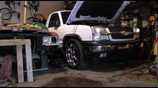 03 Supercharged 60L Silverado Burnouts [upl. by Rawna400]