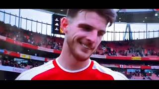 Declan Rice Post Match Interview Arsenal vs Bournemouth 30 [upl. by Kayle817]