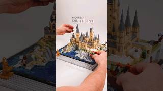 Hogwarts castle build timelapse harrypotter [upl. by Eceinhoj]