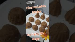 Churma Ladoo  Modak  without Frying Sugar  By Koshti Kitchen [upl. by Annahaj763]