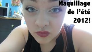 MA ROUTINE MAQUILLAGE POUR LÉTÉ [upl. by Ennirok]