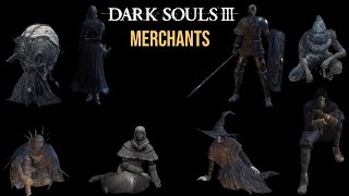 How to recruit all NPC merchants to Firelink Shrine  Dark Souls 3 [upl. by Shulamith756]