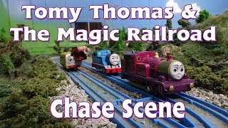 Tomy Thomas amp The Magic Railroad Chase Scene 2012 [upl. by Ayk745]