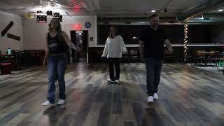 Copperhead Road Line Dance Demo BEGINNER [upl. by Albin]