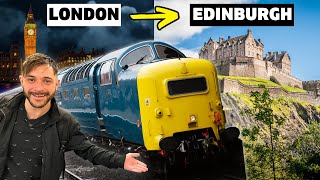 We Took A Luxury Overnight Train TO SCOTLAND Caledonian Sleeper [upl. by Paviour327]