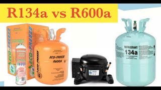 R134a vs R600a  R134a  R600a  FT Tech [upl. by Vally683]