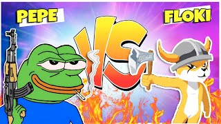 🔥 Urgent Pepe vs Floki  Which Meme Coin Will MAKE YOU RICH Now [upl. by Liliane868]