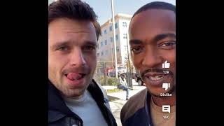 Sebastian Stan and Anthony Mackie Valentines Day Guide [upl. by Lathrope]