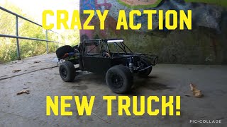 CUSTOM RC TROPHY TRUCK ACTION [upl. by Weisbrodt]