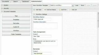Document Management  Workflow Designer [upl. by Yessak]