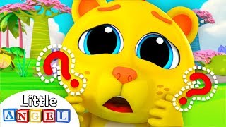 Bébé Lion A Perdu Son Rugissement  Comptine pour Bébé par Little Angel  Français [upl. by Irroc]