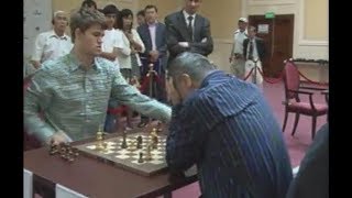 MAGNUS CARLSEN VS VASSILY IVANCHUK  WORLD BLITZ CHESS 2012 [upl. by Ehling]