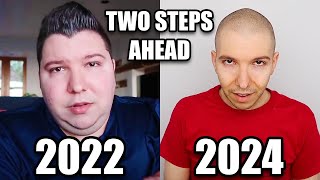 Nikocado Avocado Two Steps Ahead 2022 VS 2024 Nikocado Avocado Weight Loss [upl. by Leinehtan572]