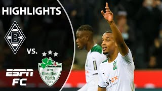 Jonas Hofmann and Gladbach cruise by Greuther Furth  Bundesliga Highlights  ESPN FC [upl. by Annavas139]