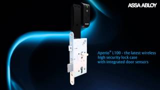 Aperio® L100 Lock  The worlds first wireless lock for security doors [upl. by Halland]