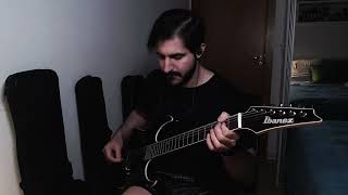 Bullet For My Valentine  Tears Dont Fall Rhythm Solo Part Cover [upl. by Rowan]