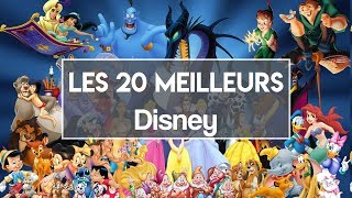 LES 20 MEILLEURS DESSINS ANIMÉS DISNEY [upl. by Selina919]