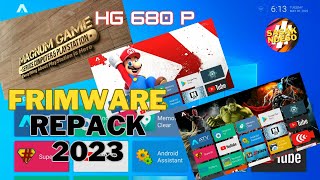 STB HG680P FRIMWARE REPACK 2023 ROOTFLASH  TUTORIAL  Sasak Ndeso [upl. by Meeharbi]