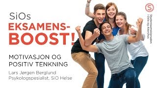 Lær om motivasjon og positiv tenkning  SiO [upl. by Ayaet]