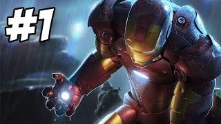 Iron Man Walkthrough  Escape  First Flight  Part 1 Xbox360PS3PCWii [upl. by Llenor913]