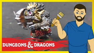 How To Paint Gnoll Pack Leader Wizkids [upl. by Holleran704]