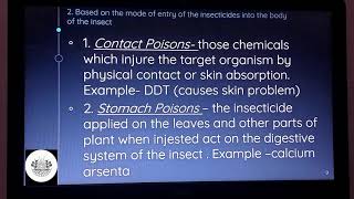 classification of insecticides part 3 [upl. by Calv451]