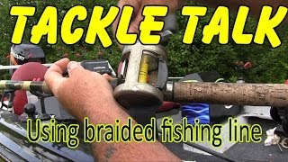 Tackle Tip Braided fishing line install [upl. by Nahsar572]