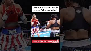 The Scariest Knock Out In Womens Boxing History🤒 short shorts viral [upl. by Lokim]