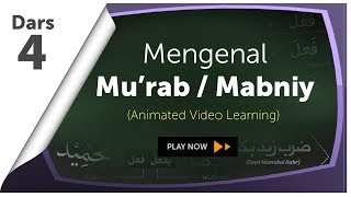 4 Mengenal MurabMabniy  Belajar Nahwu Animated Learning [upl. by Slen547]