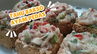 Tahu Bakso Ayam Pedas [upl. by Norreht721]