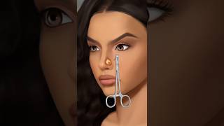 ASMR  ANIMATION FOR NOSE 👃shorts [upl. by Rudolph79]