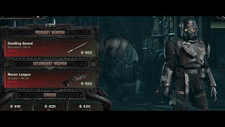 darktide the best beginner build also meta recon las gun build [upl. by Leahcimnaes]