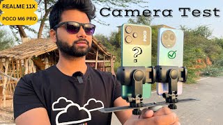 Poco M6 Pro vs Realme 11x Camera Comparison Lets See Who Wins cameracomparison [upl. by Yeleen]