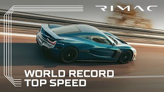 Rimac Nevera sets the EV Top Speed World Record [upl. by Adnilem275]