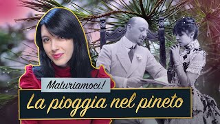 La pioggia nel pineto – Gabriele DAnnunzio  Analisi e commento 🎇 [upl. by Camden827]