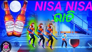 NISA NISA RATI ODIA MATAL SONG FREE FIRE STUTUS [upl. by Asaph]