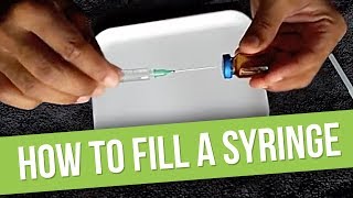 How to Fill a Syringe [upl. by Tigdirb316]