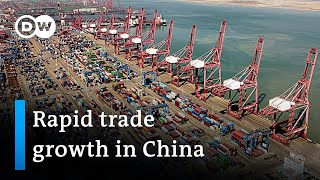 Why are Chinese imports amp exports surging  DW News [upl. by Donahoe]