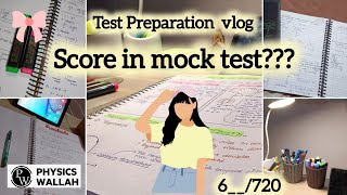 A day before test NEET ll Aakash Test series ll Offline ll Test Preparation Vlog 🥑 [upl. by Dorolisa268]