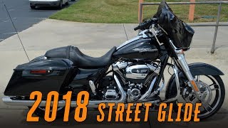 2018 HarleyDavidson® FLHX  Street Glide Black Tempest BoomBox 65 [upl. by Vedi]