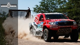 On board Inside the Frightening Toyota Hilux at Goodwood [upl. by Edwine]