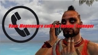 Vaas Montenegro Calls an Insane Teenager [upl. by Athalee77]