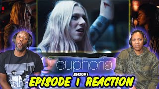 Euphoria Season 1 Episode 1 Reaction [upl. by Noneek]