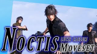 Noctis Lucis Caelum Moveset  Detail  Dissidia Final Fantasy NT DFFACDFFNT [upl. by Northington]