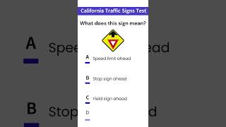 CA DMV Practice Test 2023 shorts california dmvwrittentest [upl. by Anuahsat]