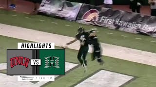 UNLV vs Hawaii Football Highlights 2018  Stadium [upl. by Tound]